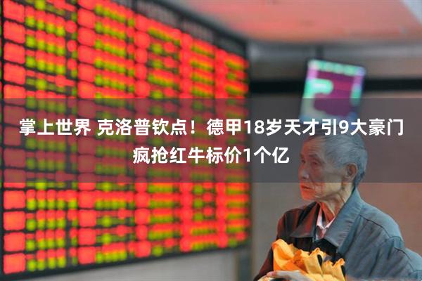 掌上世界 克洛普钦点！德甲18岁天才引9大豪门疯抢红牛标价1个亿